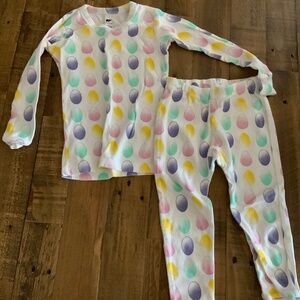 Monica and Andy Egg Pajamas 4t